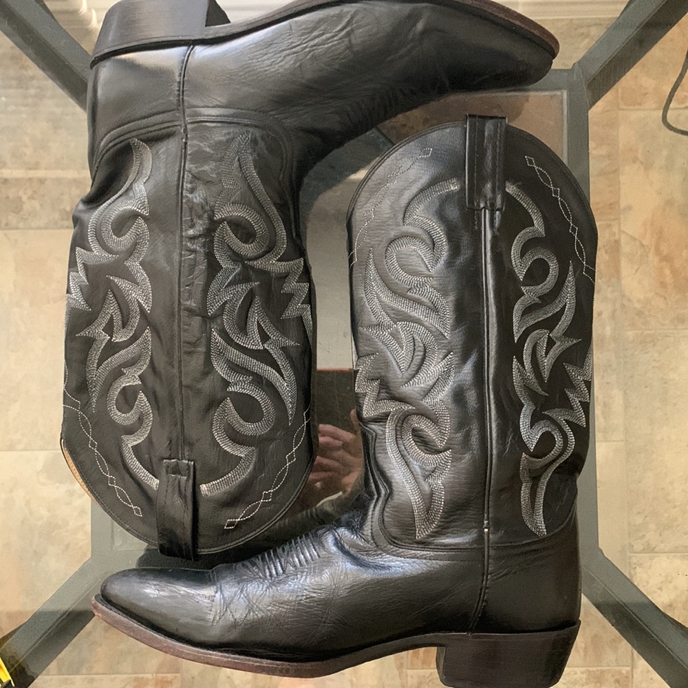 DAN POST Mens Western Cowboy Boots - Picture 2 of 11